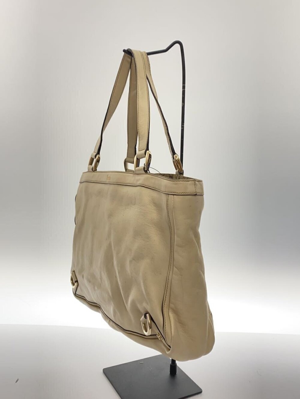 Gucci Bag Leather Abbey Tote IVO Black